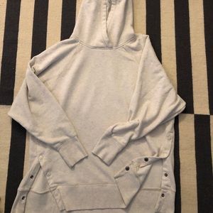 Aerie city Side Snap Hoodie